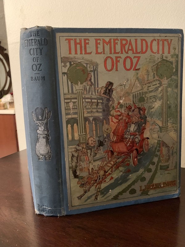 Emerald City of Oz book-1st editions-Frank Baum