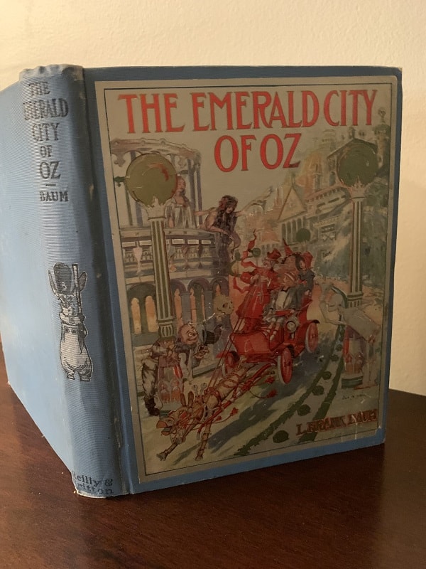 Emerald City of Oz book-1st editions-Frank Baum