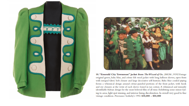 Emerald City Townsman jacket - Wizard of Oz